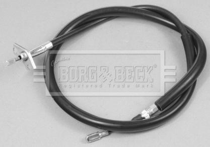 Borg & Beck BKB2738 - Тросик, cтояночный тормоз autospares.lv