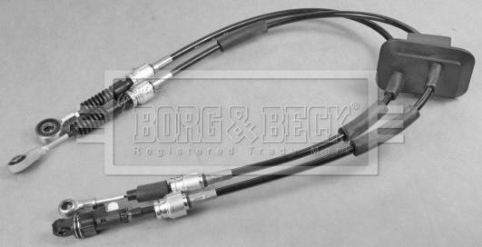 Borg & Beck BKG1151 - Трос, наконечник, ступенчатая коробка передач autospares.lv