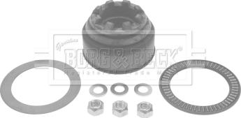 Borg & Beck BSM5023 - Опора стойки амортизатора, подушка autospares.lv