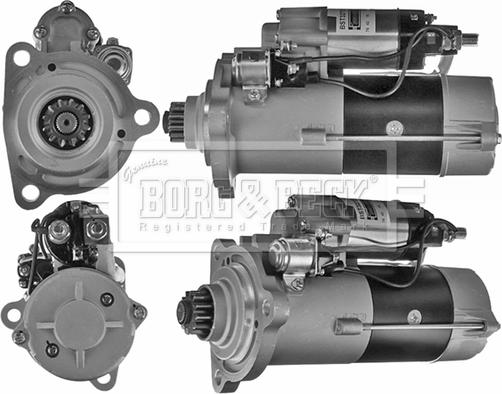 Borg & Beck BST32772 - Стартер autospares.lv