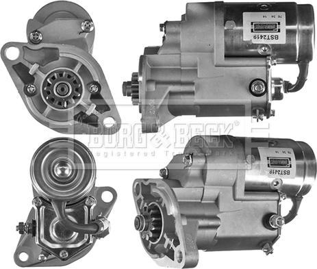 Borg & Beck BST2419 - Стартер autospares.lv