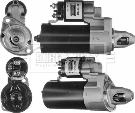 Borg & Beck BST2504 - Стартер autospares.lv