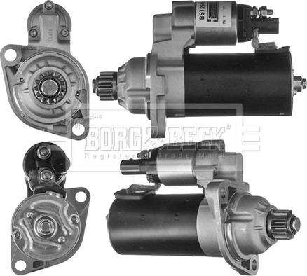 Borg & Beck BST2646 - Стартер autospares.lv