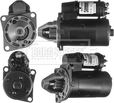 Borg & Beck BST2093 - Стартер autospares.lv