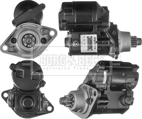 Borg & Beck BST2116 - Стартер autospares.lv