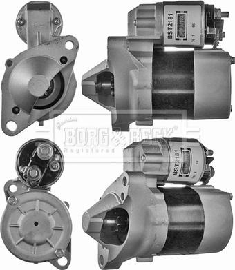 Borg & Beck BST2181 - Стартер autospares.lv