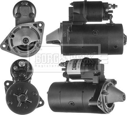 Borg & Beck BST2125 - Стартер autospares.lv