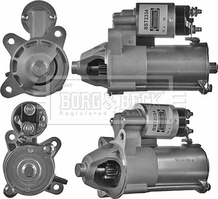 Borg & Beck BST2334 - Стартер autospares.lv