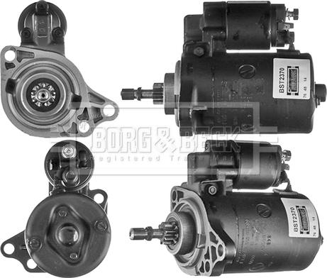 Borg & Beck BST2370 - Стартер autospares.lv