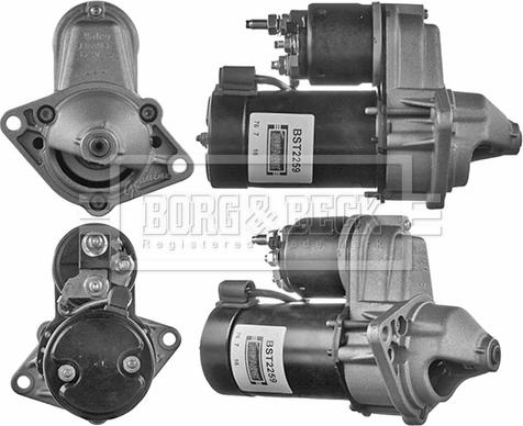 Borg & Beck BST2259 - Стартер autospares.lv