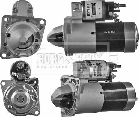 Borg & Beck BST2263 - Стартер autospares.lv