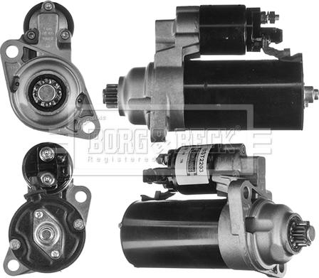 Borg & Beck BST2203 - Стартер autospares.lv