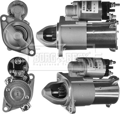 Borg & Beck BST2283 - Стартер autospares.lv