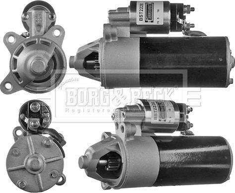 Borg & Beck BST2228 - Стартер autospares.lv