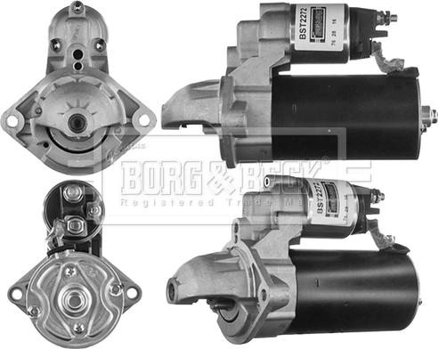 Borg & Beck BST2272 - Стартер autospares.lv