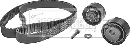 Borg & Beck BTK1012 - Комплект зубчатого ремня ГРМ autospares.lv