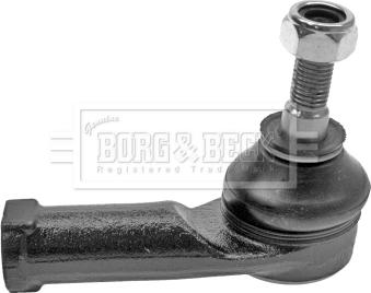 Borg & Beck BTR4584 - Наконечник рулевой тяги, шарнир autospares.lv