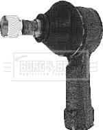 Borg & Beck BTR4099 - Угловой шарнир, продольная рулевая тяга autospares.lv