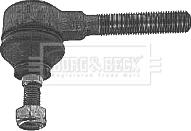 Borg & Beck BTR4081 - Наконечник рулевой тяги, шарнир autospares.lv