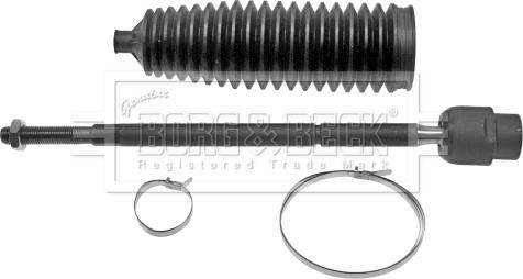 Borg & Beck BTR4877K - Осевой шарнир, рулевая тяга autospares.lv