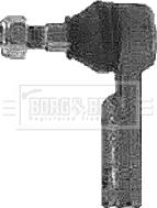 Borg & Beck BTR4704 - Угловой шарнир, продольная рулевая тяга autospares.lv