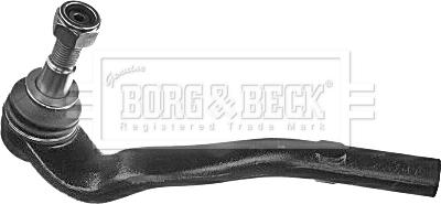 Borg & Beck BTR5905 - Наконечник рулевой тяги, шарнир autospares.lv