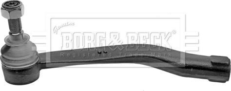 Borg & Beck BTR5596 - Наконечник рулевой тяги, шарнир autospares.lv