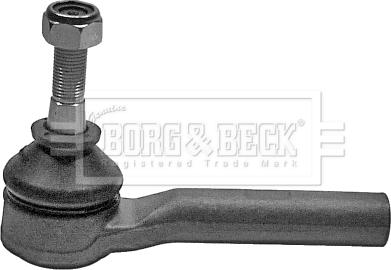 Borg & Beck BTR5038 - Наконечник рулевой тяги, шарнир autospares.lv