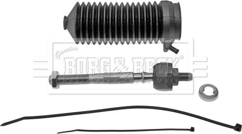 Borg & Beck BTR5070K - Осевой шарнир, рулевая тяга autospares.lv