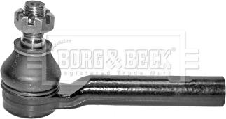 Borg & Beck BTR5260 - Наконечник рулевой тяги, шарнир autospares.lv