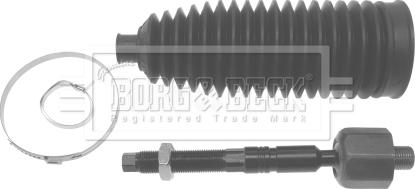 Borg & Beck BTR5226K - Осевой шарнир, рулевая тяга autospares.lv