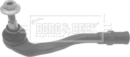 Borg & Beck BTR5710 - Наконечник рулевой тяги, шарнир autospares.lv