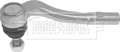Borg & Beck BTR5728 - Наконечник рулевой тяги, шарнир autospares.lv