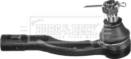 Borg & Beck BTR6033 - Наконечник рулевой тяги, шарнир autospares.lv