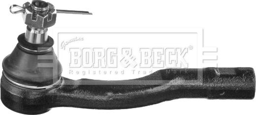 Borg & Beck BTR6032 - Наконечник рулевой тяги, шарнир autospares.lv