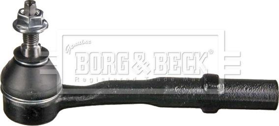 Borg & Beck BTR6127 - Наконечник рулевой тяги, шарнир autospares.lv