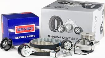 Borg & Beck BTW1052 - Водяной насос + комплект зубчатого ремня ГРМ autospares.lv