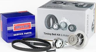Borg & Beck BTW1014 - Водяной насос + комплект зубчатого ремня ГРМ autospares.lv