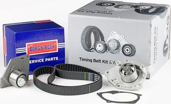 Borg & Beck BTW1018 - Водяной насос + комплект зубчатого ремня ГРМ autospares.lv
