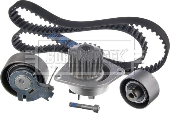 Borg & Beck BTW1036 - Водяной насос + комплект зубчатого ремня ГРМ autospares.lv