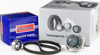 Borg & Beck BTW1030 - Водяной насос + комплект зубчатого ремня ГРМ autospares.lv