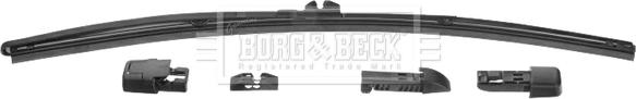 Borg & Beck BW16RF.10 - Щетка стеклоочистителя autospares.lv
