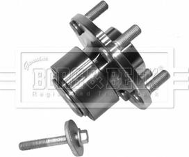 Borg & Beck BWK994 - Подшипник ступицы колеса, комплект autospares.lv