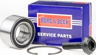 Borg & Beck BWK996 - Подшипник ступицы колеса, комплект autospares.lv