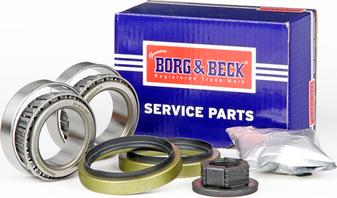 Borg & Beck BWK946 - Подшипник ступицы колеса, комплект autospares.lv