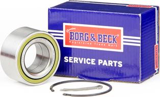 Borg & Beck BWK941 - Подшипник ступицы колеса, комплект autospares.lv