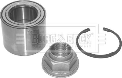 Borg & Beck BWK969 - Подшипник ступицы колеса, комплект autospares.lv