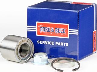 Borg & Beck BWK966 - Подшипник ступицы колеса, комплект autospares.lv