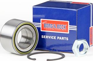 Borg & Beck BWK967 - Подшипник ступицы колеса, комплект autospares.lv