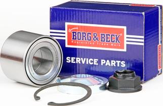 Borg & Beck BWK909 - Подшипник ступицы колеса, комплект autospares.lv